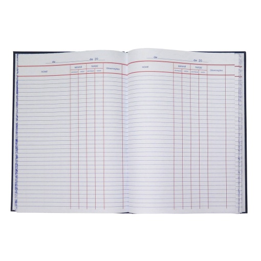 Livro de ponto A4 100 folhas 5087