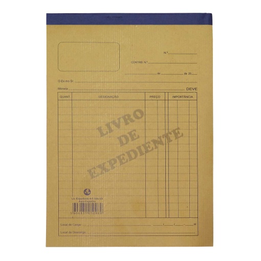 Livro de Expediente Autocopiativo A5 100x100