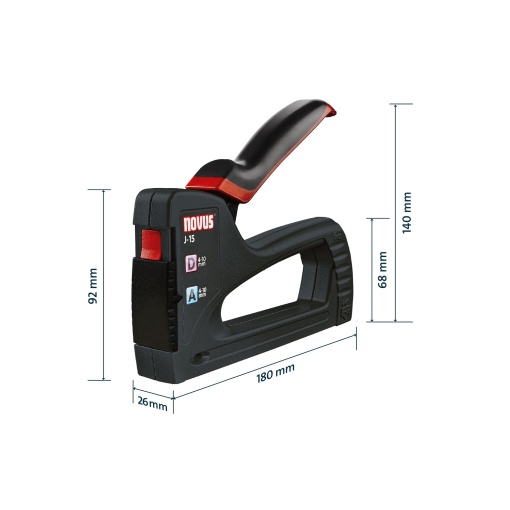 Pistola de Agrafar NOVUS J-15