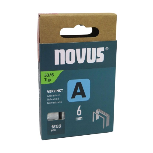 Agrafos 53/6 A Têxtil NOVUS Caixa com 1800