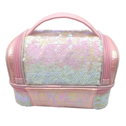 Lancheira NICE Girabrilla Rosa Claro 22x13,5x13,5cm
