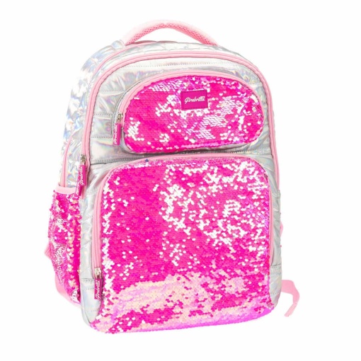 Mochila NICE Girabrilla Fúcsia 41x31x21cm Adaptável a Trolley