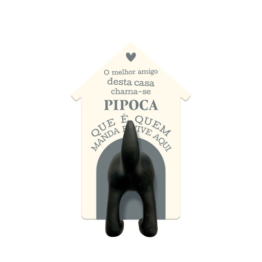 Cabide para Coleira de Animais de Estimação ôpipocaö