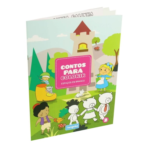 Contos para Colorir - Espaços em Branco EUROPRICE