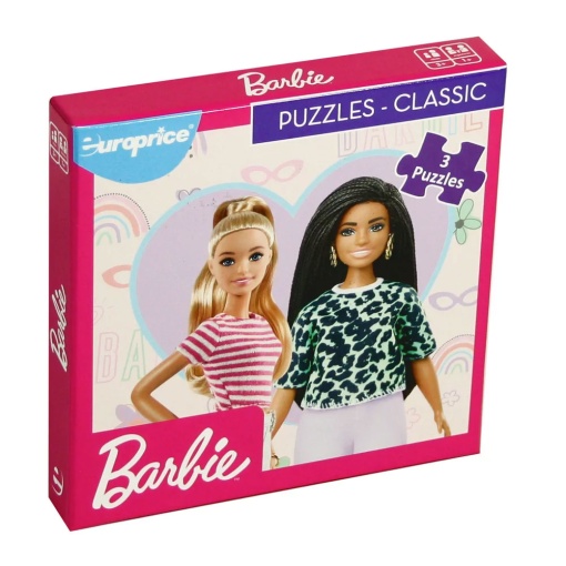 Puzzle EUROPRICE 9 peças BARBIE Clássica (3 unidades)