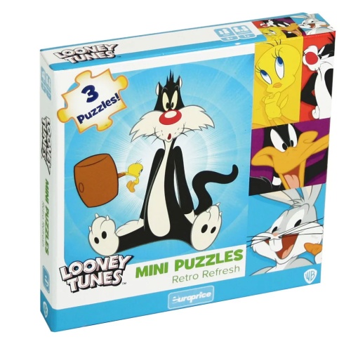 Puzzle EUROPRICE 9 peças Looney Tunes - Retro Refresh (3 unidades)