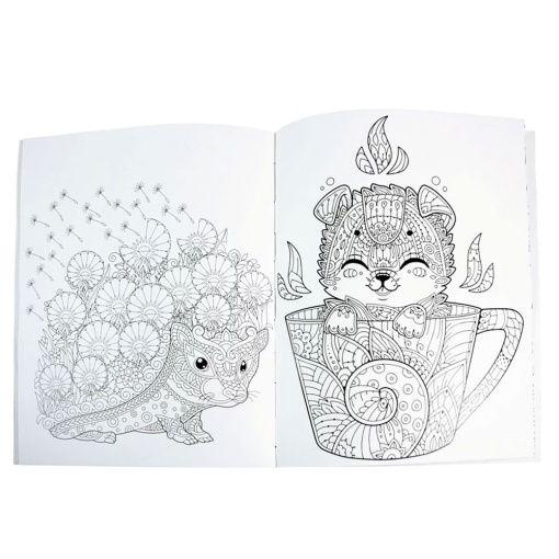 Colouring calm and peace - baby animals EUROPRICE