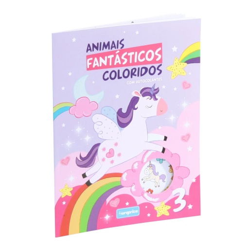 Animais Fantásticos Coloridos - 3 Europrice