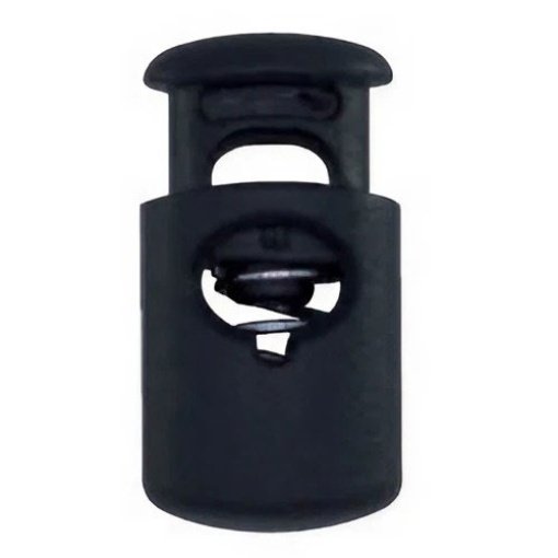 Travão de Plástico para Cordão Retangular 15x28mm Azul Escuro COSE