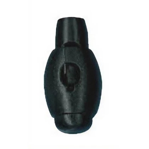Travão de Plástico para Cordão Oval 10x20mm Preto COSE
