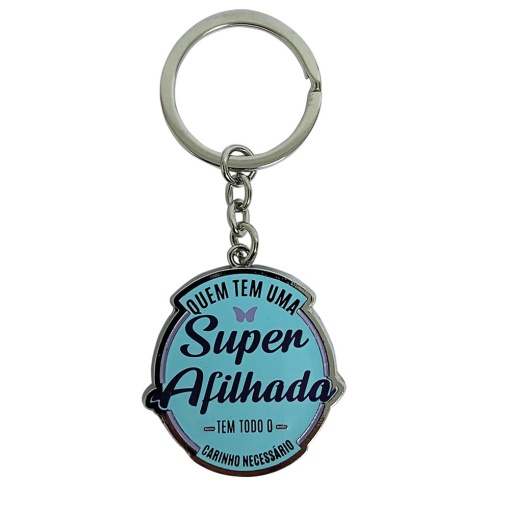 Porta-chaves "Super Afilhada"