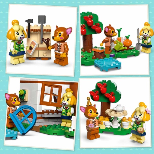 LEGO Animal Crossing Visita da Isabelle 77049