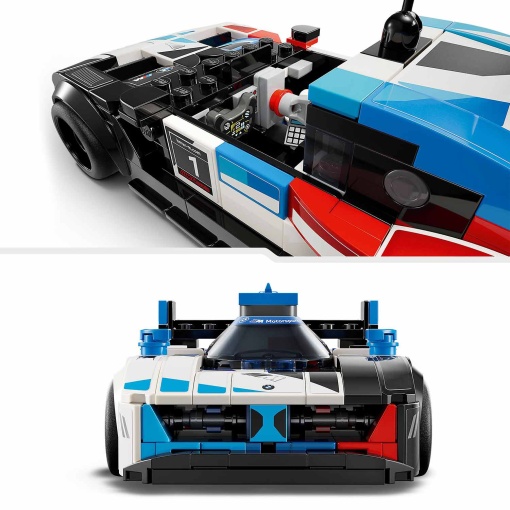 LEGO Speed Champions Carros de Corrida BMW M4 GT3 e BMW M Hybrid V8 76922