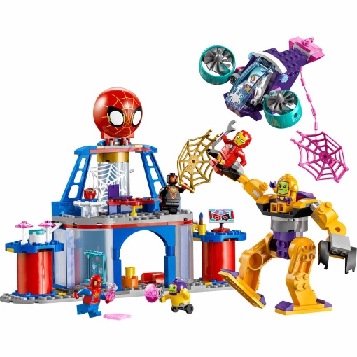 LEGO Spider-man Equipa Spidey - Quartel-general da Teia Giratória 10794