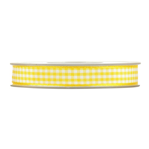 Fita de Tecido MP VICHY 10mmx20m Amarelo 25