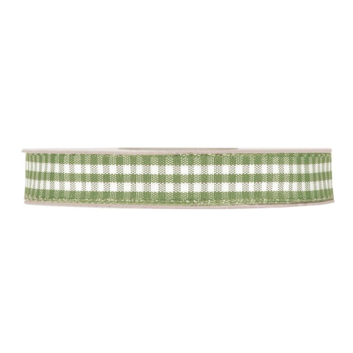 Fita de Tecido MP VICHY 10mmx20m Verde Azeitona 06