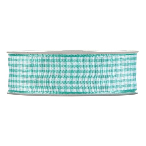 Fita de Tecido MP VICHY 25mmx20m Azul Claro 55