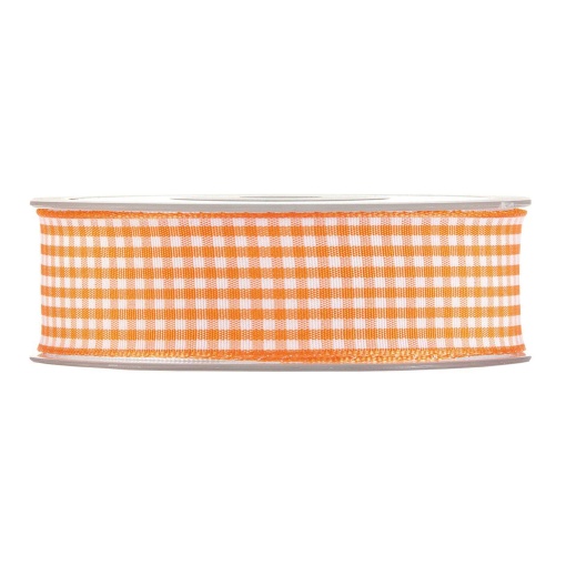 Fita de Tecido MP VICHY 25mmx20m Laranja 30