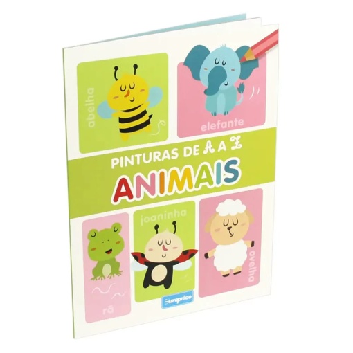 Pinturas de A a Z - Animais EUROPRICE