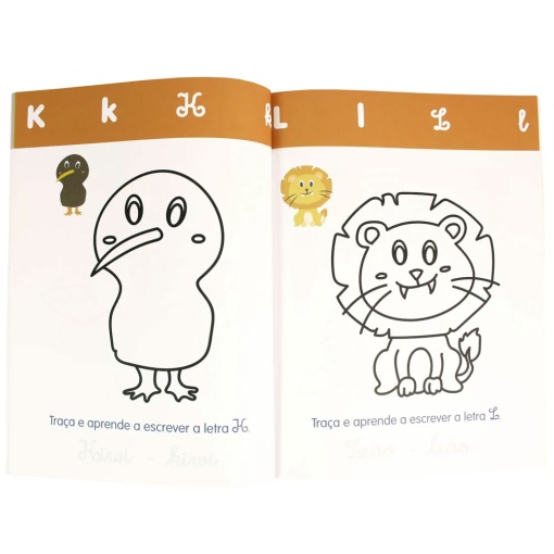 Pinturas de A a Z - Animais EUROPRICE