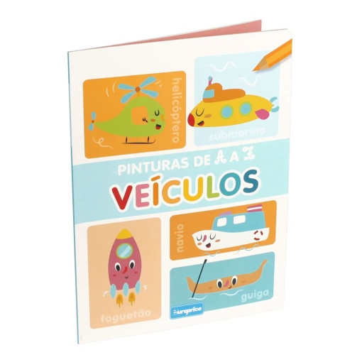Pinturas de A a Z - Meios de Transporte EUROPRICE