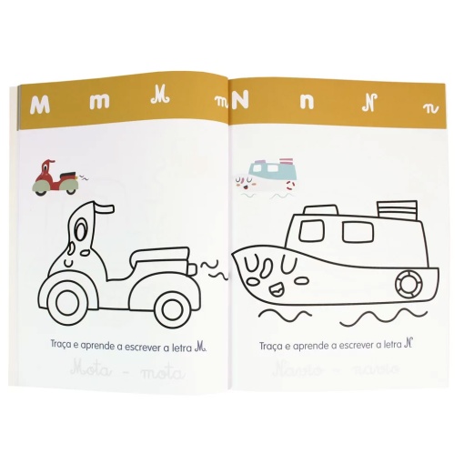 Pinturas de A a Z - Meios de Transporte EUROPRICE