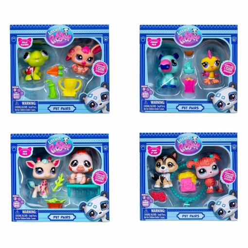 Littlest Pet Shop Mascotes (pack 2 unidades) Sortido BANDAI