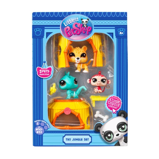 Littlest Pet Shop Set Tiki Jungle BANDAI