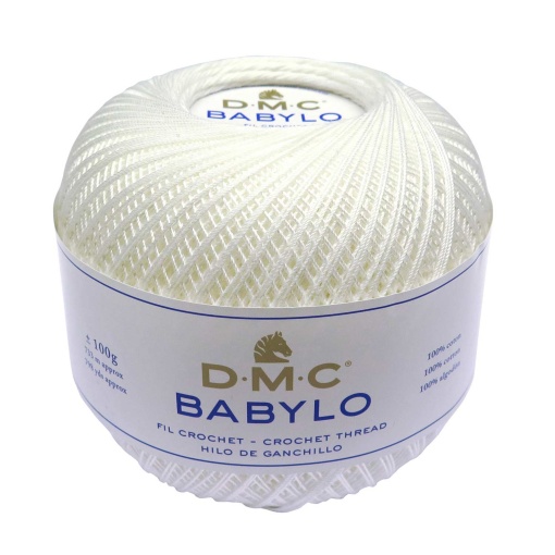 Linha de Crochet DMC Babylo 100g Branco B5200