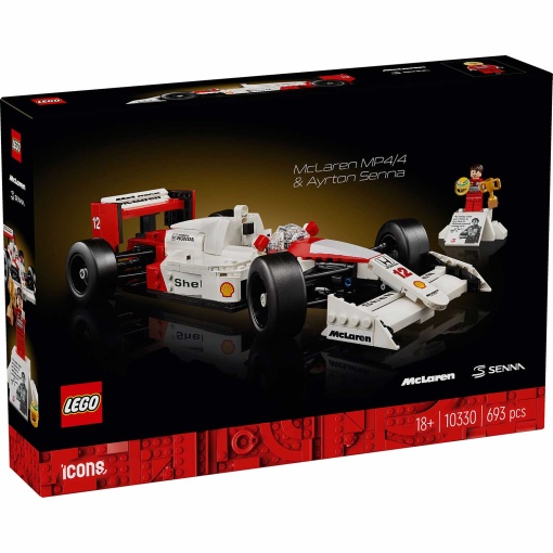 LEGO Icons McLaren Mp4/4 e Ayrton Senna 10330