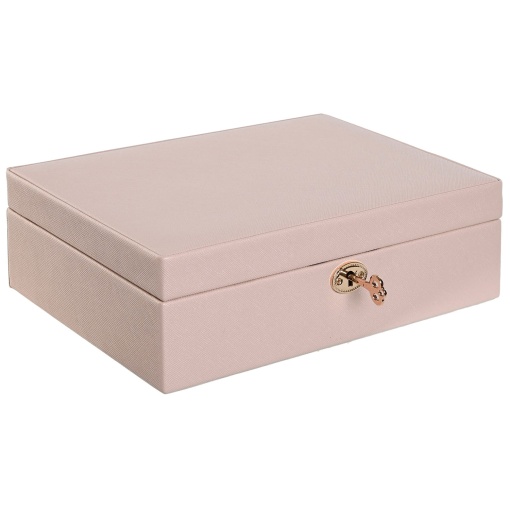 Guarda-joias 27x19x9cm rosa claro ITEM