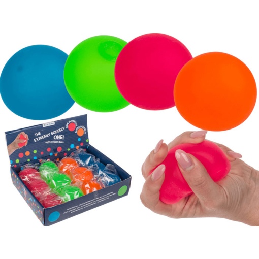 Bola Anti-stress Neon 6cm Sortido Out Of The Blue