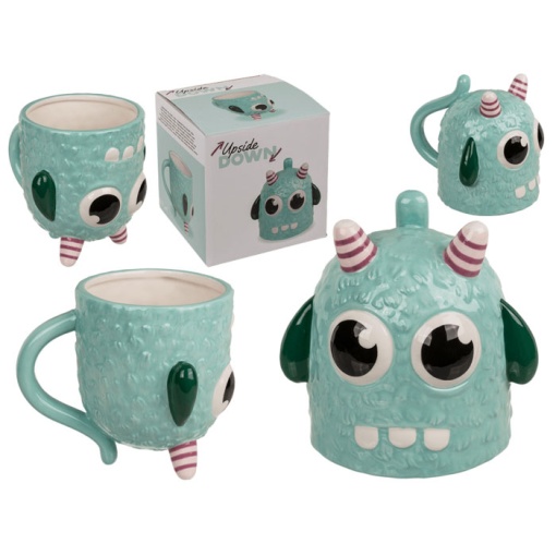 Caneca de Cerâmica Upside Down Monstro 500ml Out Of The Blue