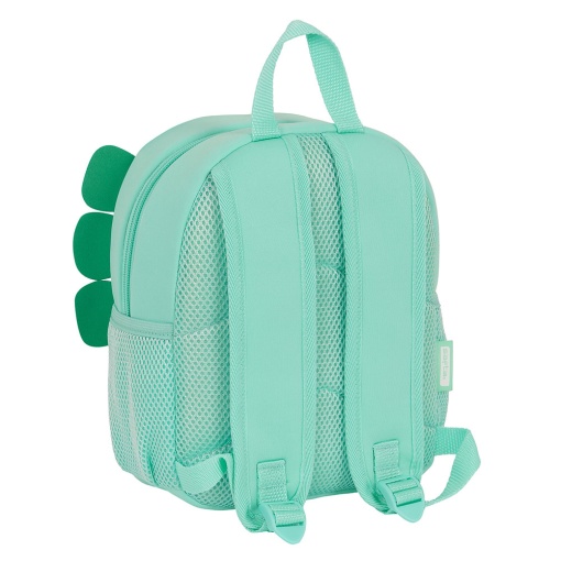 Mochila SAFTA Neopreno Dinossauro 25x20x9cm