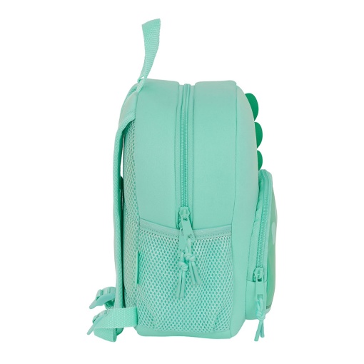 Mochila SAFTA Neopreno Dinossauro 25x20x9cm