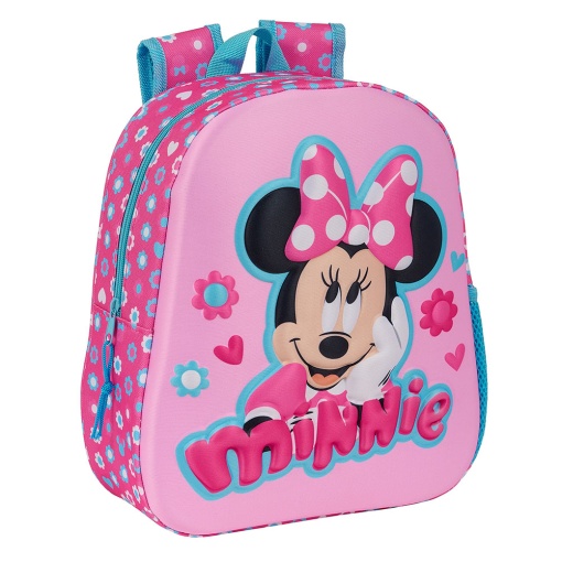 Mochila DISNEY Minnie Mouse 3D 2025 33x27x10cm