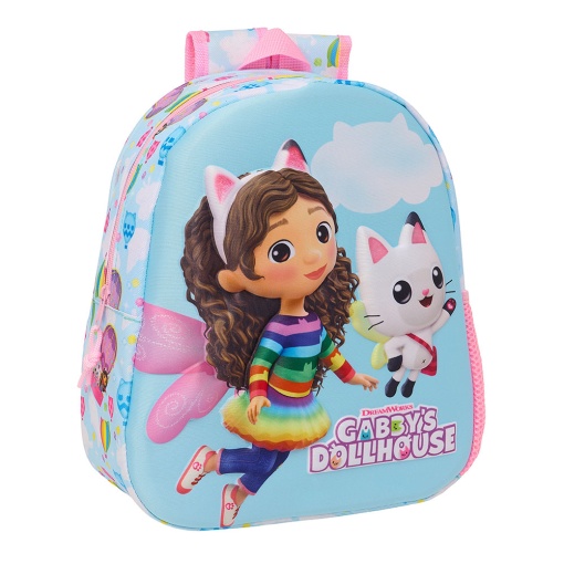 Mochila DISNEY Gabby's Dollhouse 3D 2025 33x27x10cm
