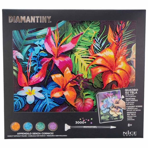 Pintar com diamantes flores NICE Diamantiny 96562/assort 2