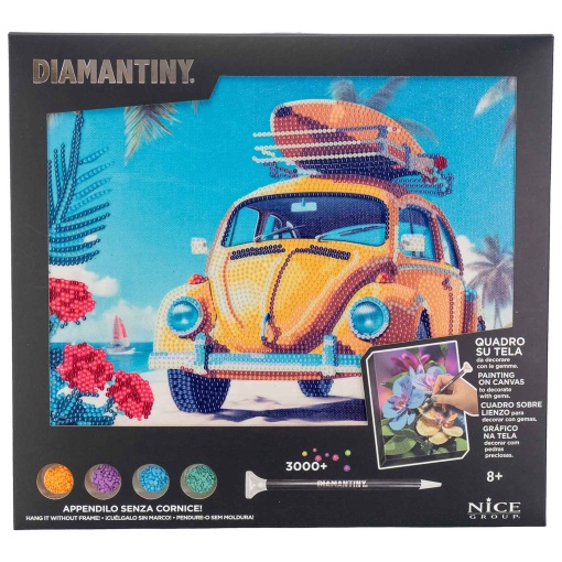 Pintar com Diamantes VOLKSWAGEN Beetle NICE Diamantiny
