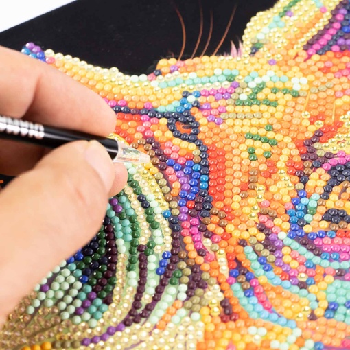 Pintar com Diamantes Lobo NICE Diamantiny