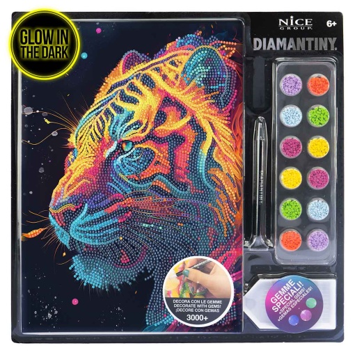 Pintar com Diamantes TIGRE NICE Diamantiny