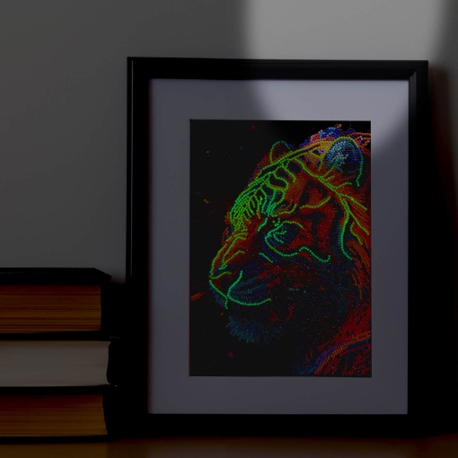 Pintar com Diamantes TIGRE NICE Diamantiny