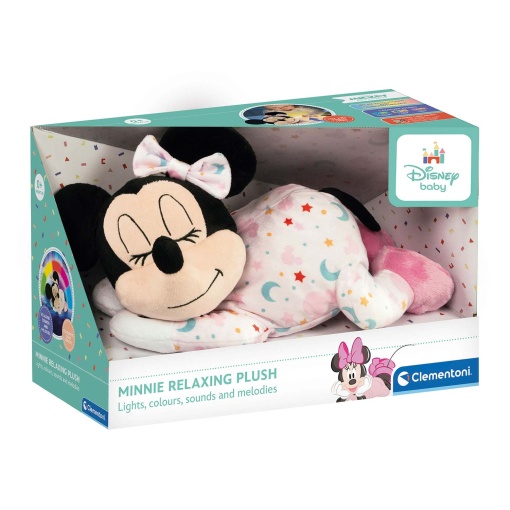 Peluche Minnie mindfulness CLEMENTONI Disney Baby