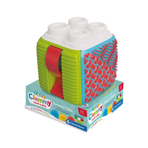 Cubo Sensorial CLEMENTONI Soft Clemmy