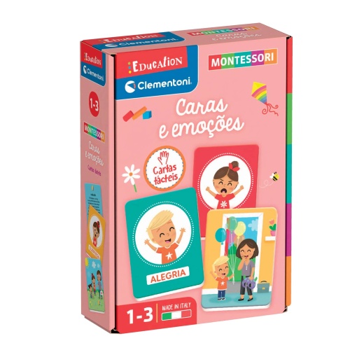 Montessori - Caras e emoções CLEMENTONI Education