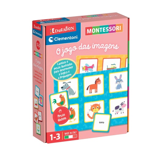 Montessori - O jogo das imagens CLEMENTONI Education