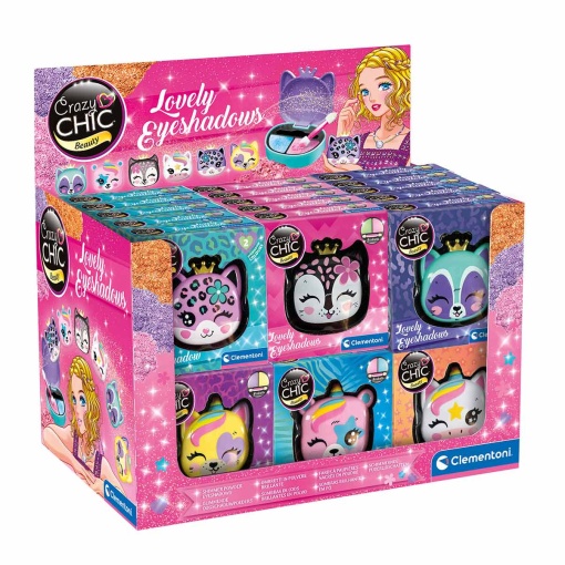 Crazy Chic Lovely Eyeshadows CLEMENTONI Sortido