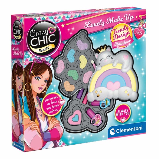 Crazy Chic My Lovely Make Up Arco-íris CLEMENTONI