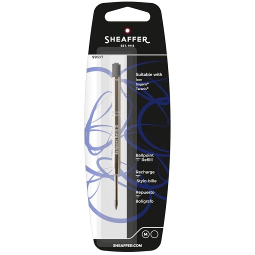 Recarga para Esferográfica SHEAFFER T Preto M