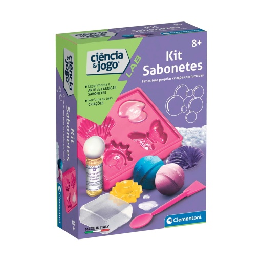 Kit Sabonetes Ciência & Jogo Lab